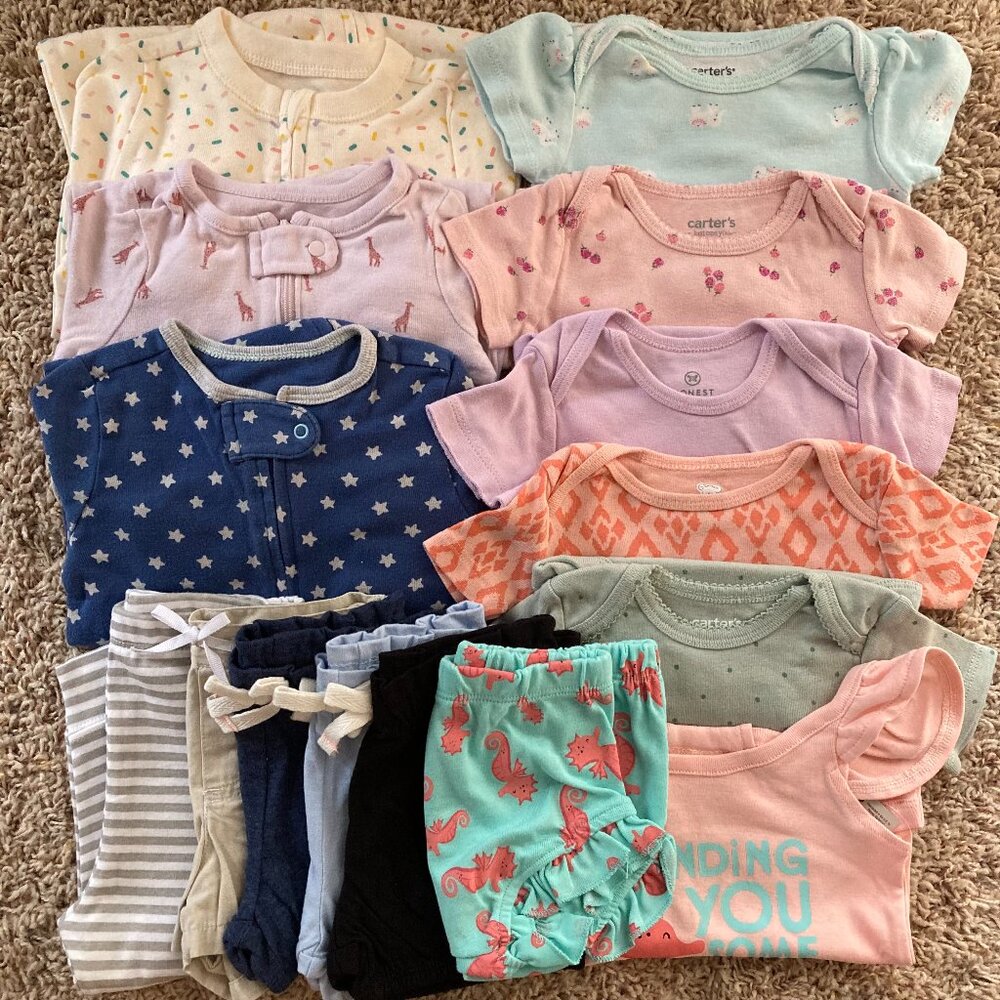 9 Months Girls Lot Spring/Summer - Some New